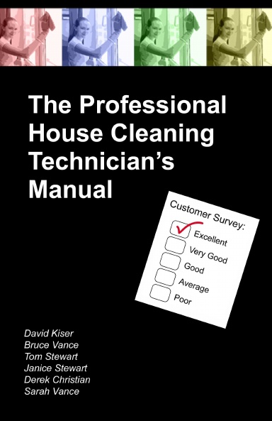 The Professional House Cleaning Technician's Manual book cover